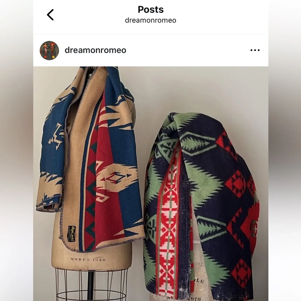 Vintage 1950’s Camp Beacon Blanket